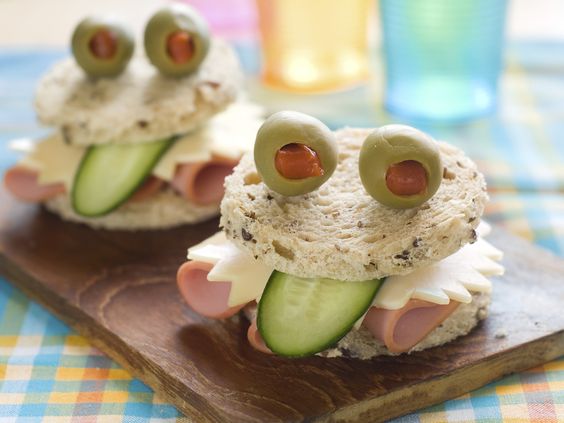 22 sandwiches originales para preparar los desayunos más divertidos a los niños: 