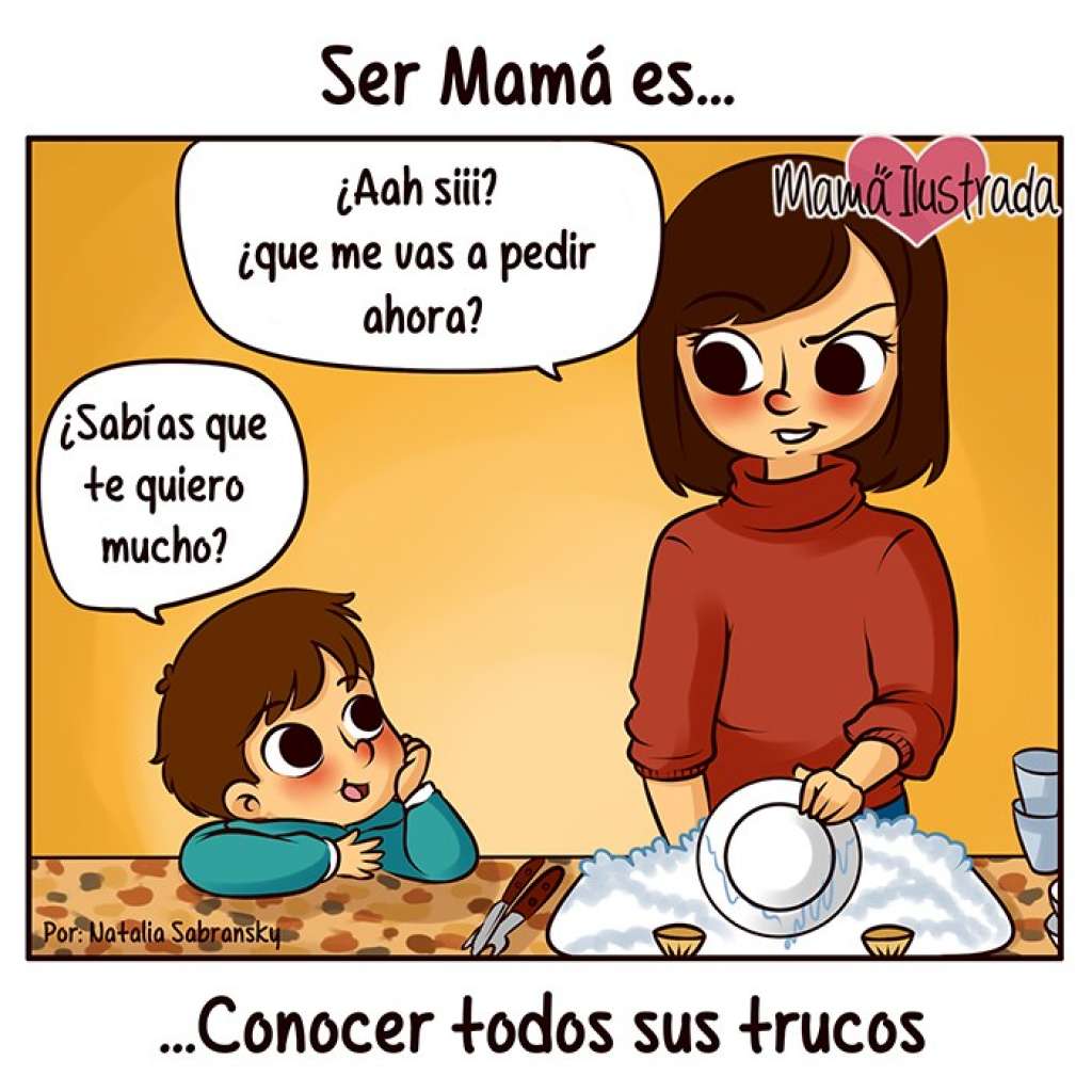 16 comics que muestran lo adorable que es ser mamá