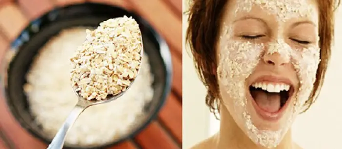 La máscara de harina de avena tiene una acción anti-inflamatoria La máscara de harina de avena tiene una acción anti-inflamatoria