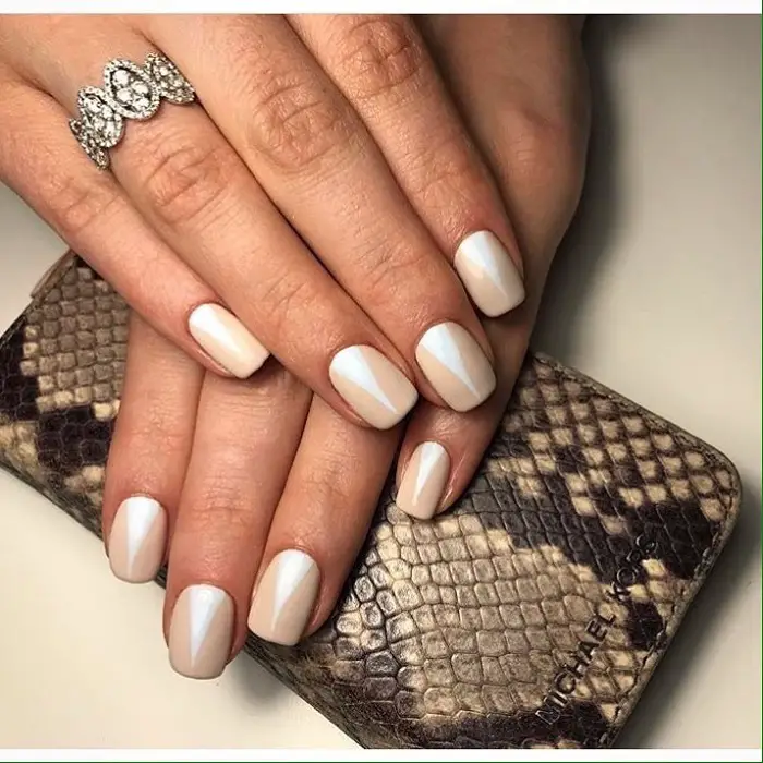 Nyudovy manicura geometría Nyudovy manicura geometría