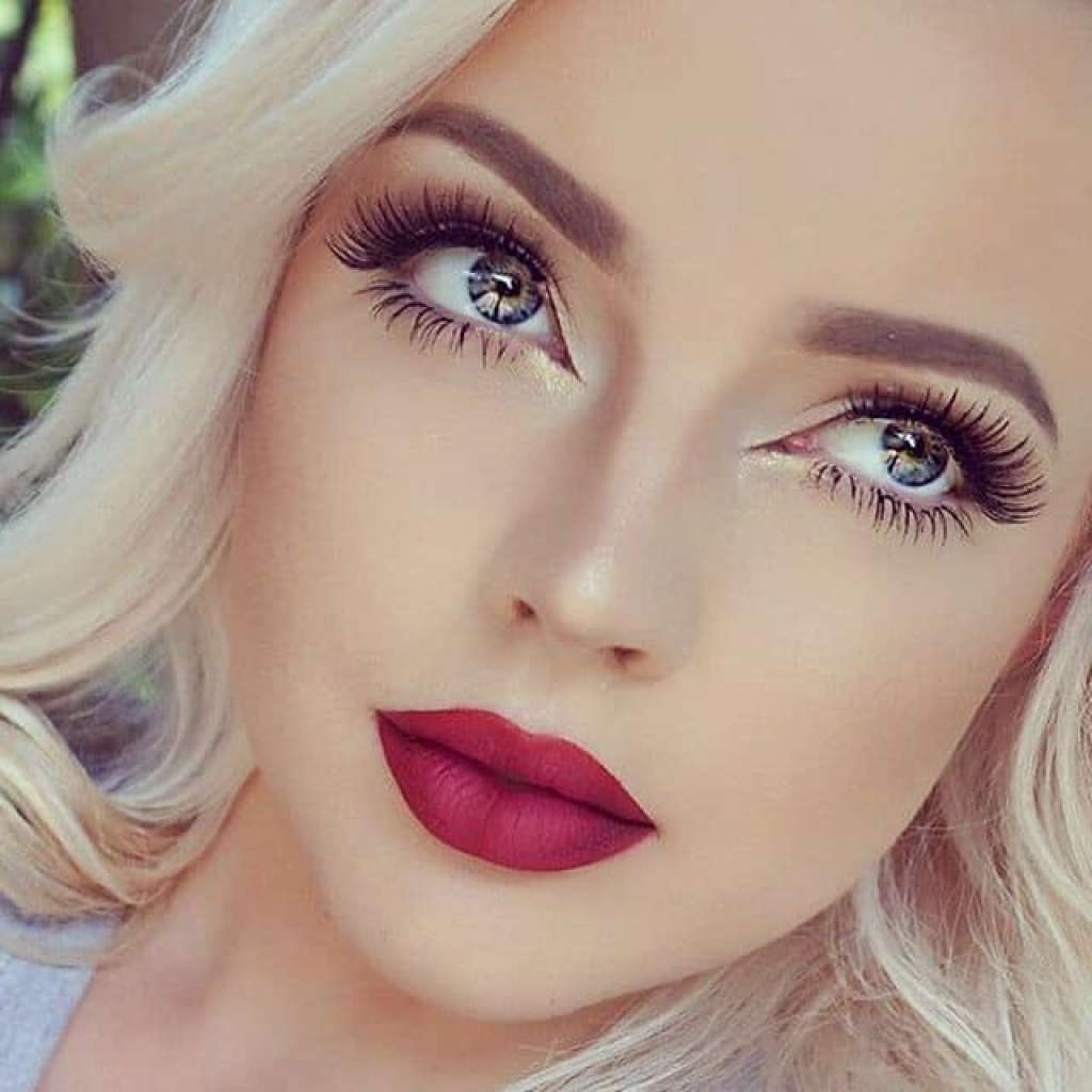 Maquillaje Con Labios Rojos Perfecta Combinaci N