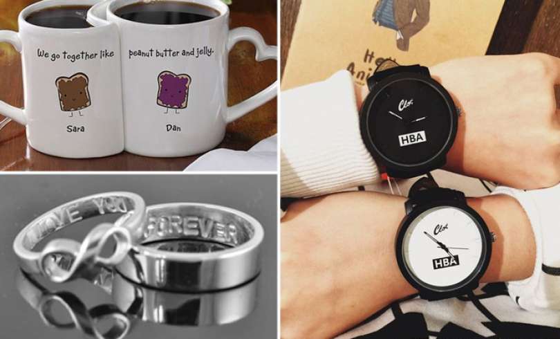 Accesorios para parejas enamoradas