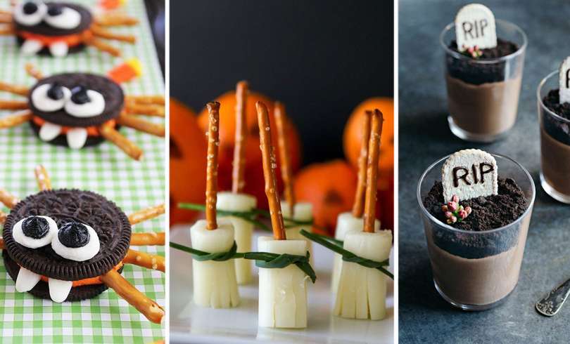 20+ Bocadillos para tu fiesta de Halloween