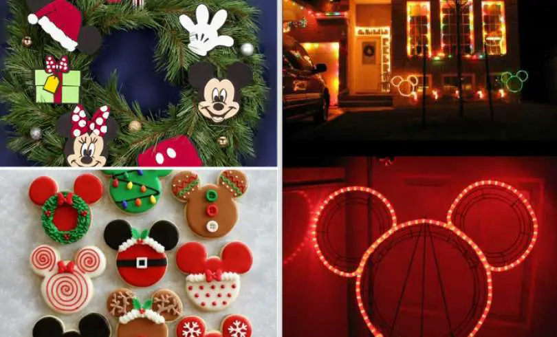20+ Adornos para Navidad de Disney