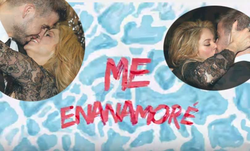 Shakira le dedica canción a Piqué (Me enamoré)