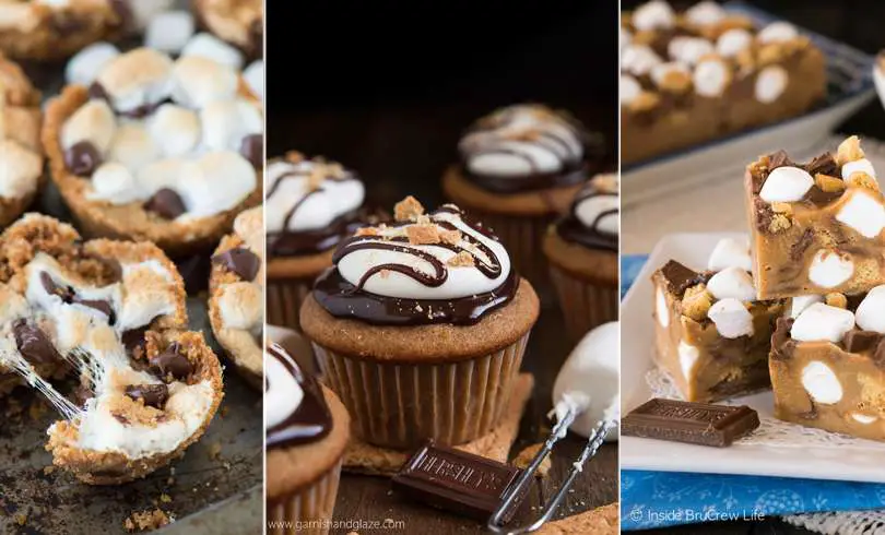 10+ recetas de s’more que te harán adicta a este postre