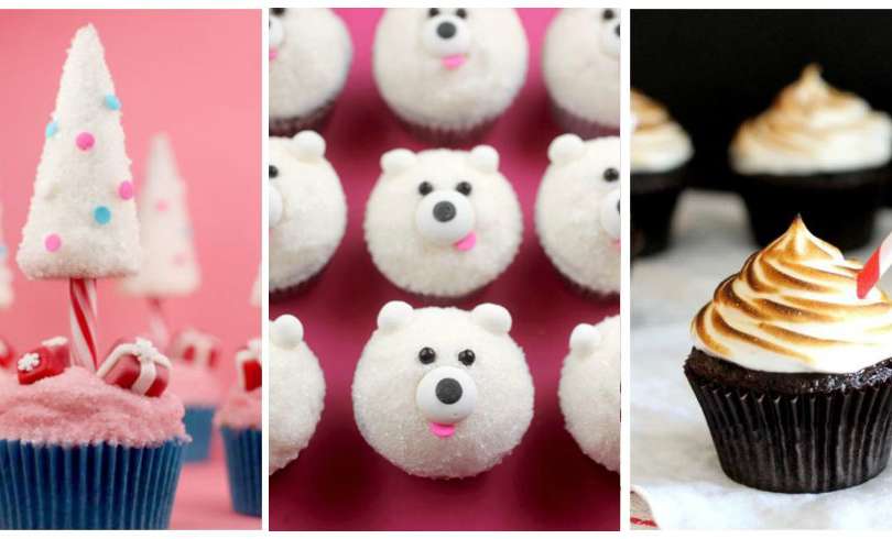 20 Adorables y Deliciosos Cupcakes de Navidad