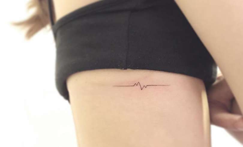 50 hermosos tatuajes minimalistas para chicas