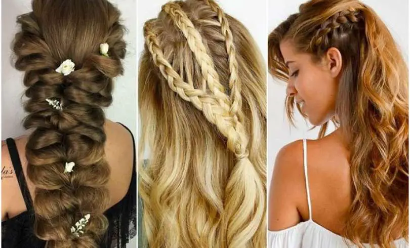 10 peinados con trenzas para las chicas de cabello largo