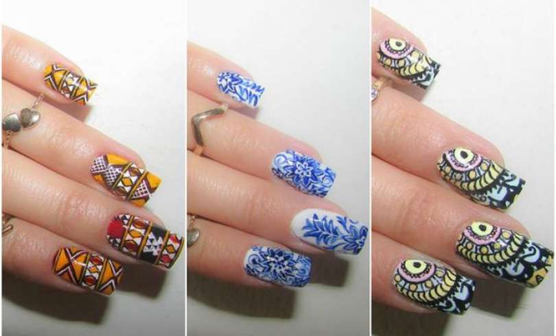 10 ejemplos de manicure étnica que estarán de moda este otoño