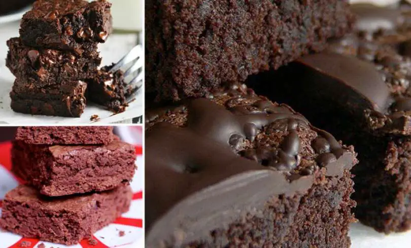 Brownie de chocolate con sólo 3 ingredientes y en sólo 20 minutos