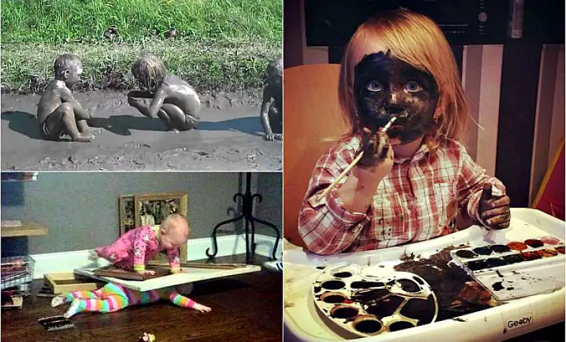 17 fotos de lo que sucede cuando los niños se dejan sin vigilancia