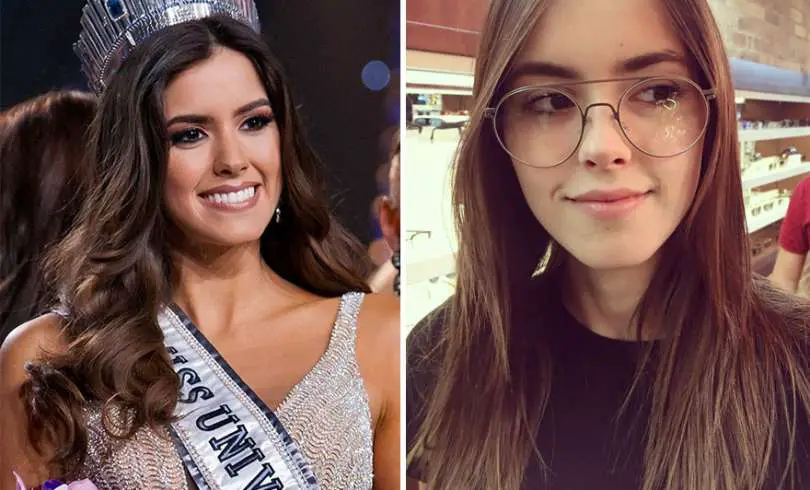 Cómo lucen las reinas de belleza sin maquillaje