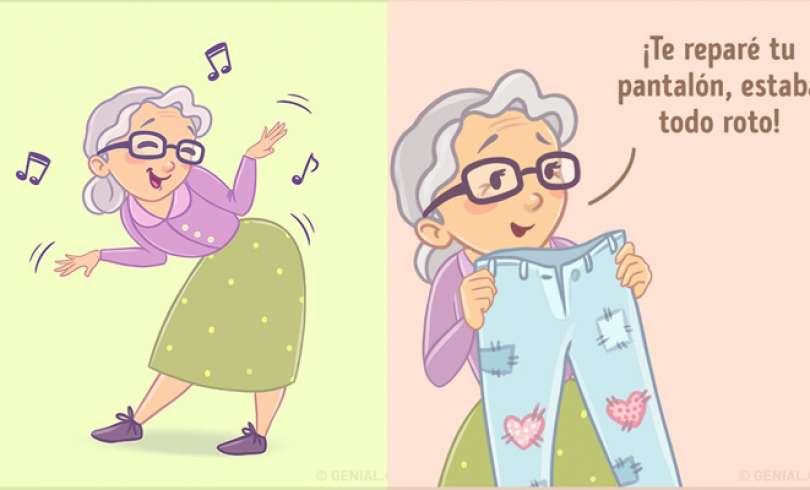 Después de ver estos cómics querrás salir corriendo a abrazar a tu abuela