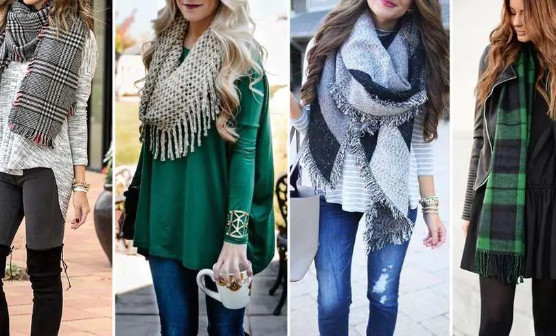 20 outfits con bufanda que están en tendencia esta temporada