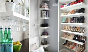 Estantes abiertos: 15 ideas para organizar su hogar