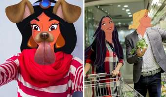 Cómo vivirían los personajes de Disney en nuestro mundo