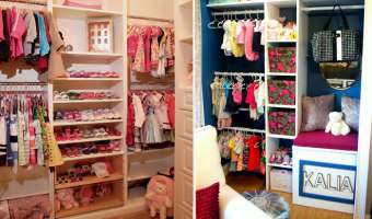 20 ideas de closets para niños