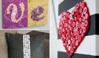 Reciclaje de botones: 10 ideas de qué hacer con los botones viejos
