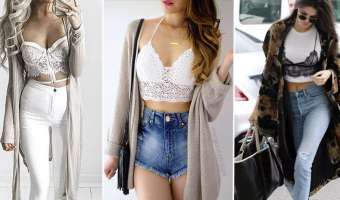 20 ideas para combinar tu bralette en esta temporada