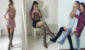 20 looks con botas altas que te harán lucir más sexy