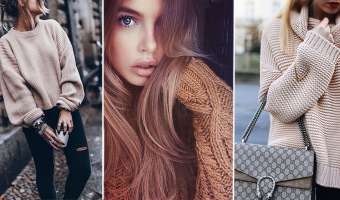 Cómo combinar tu maxi sueter en esta temporada y lucir super chic