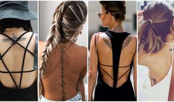 Tatuajes en la espalda la nueva moda para lucir en el street style
