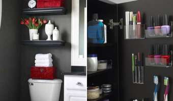 11 ideas de almacenamiento para los baños que te simplificarán la vida