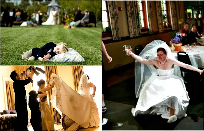 17 momentos divertidos de bodas captados en el momento exacto