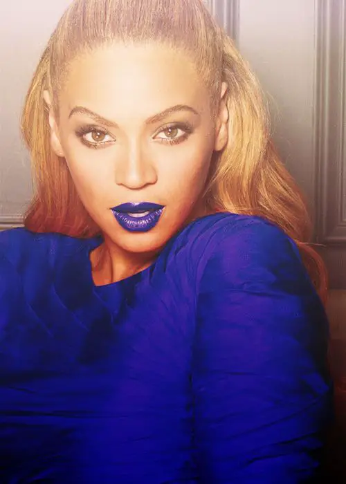 Bey With Blue Lips #BeyonceKnowles, #Beyonce, #bey, https://apps.facebook.com/yangutu: 