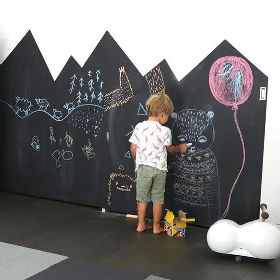 "If you've ever wanted to make a DIY chalkboard wall check out my latest blog entry!: 