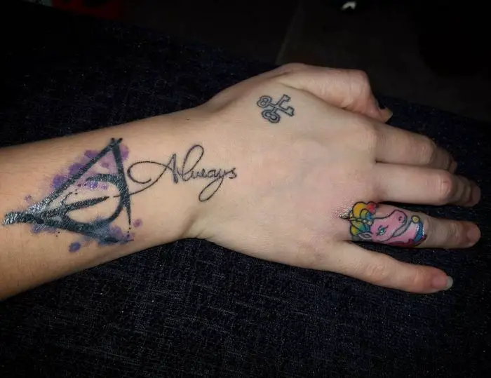 Harry Potter siempre tatuar 14
