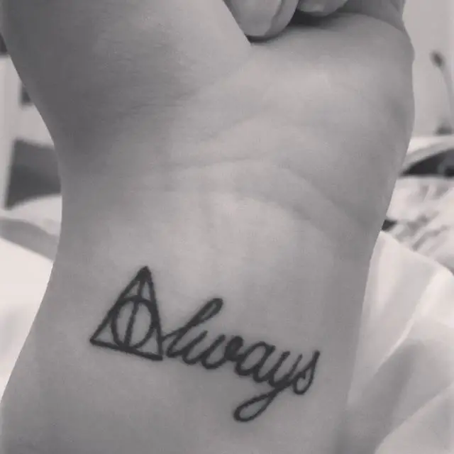 Harry Potter siempre tatuaje 7