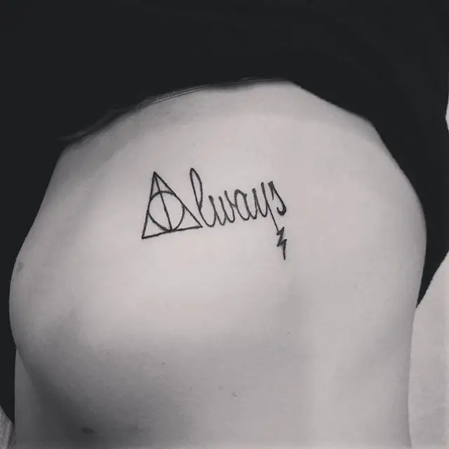 Harry Potter siempre tatuaje 8