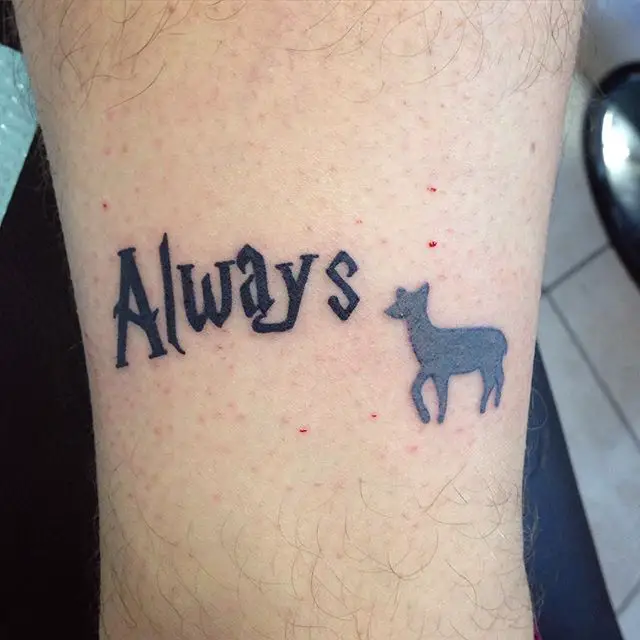 Harry Potter siempre tatuaje 9