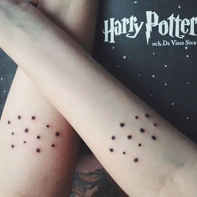 Harry Potter las ideas del tatuaje 13