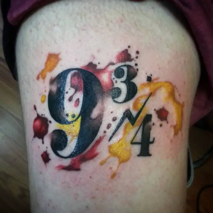 Nueve y tres cuartos del tatuaje 3