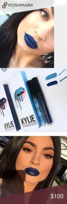Kylie Jenner Lip Kit Freedom Blue! Beautiful LIMITED EDITION blue by Kylie Jenner, just ordered. Shipping confirmation is up as well. I have 5 lipkits, her formula is beautiful and this is the most velvety blue lipstick I've ever seen. Make offers! Price isn't firm, but still im only willing to go a bit lower seeing as this product SOLD OUT FOR GOOD Kylie Cosmetics Makeup Lipstick: 