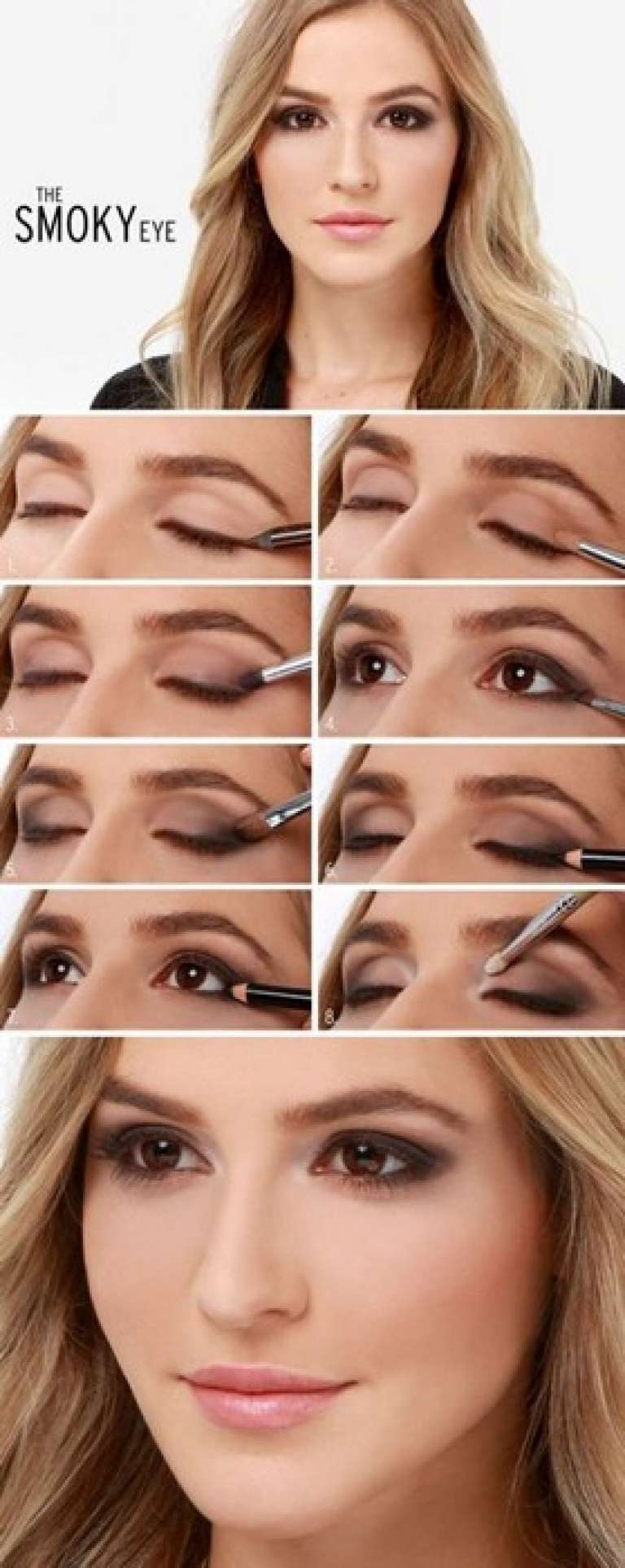 Ojos Ahumados Para Chicas De Ojos Marrones Tutoriales 4908