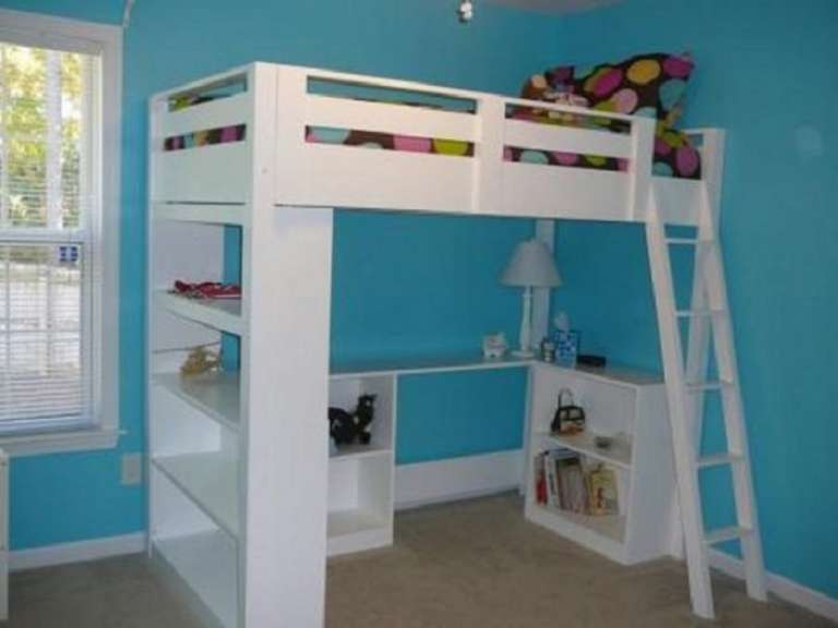 Ejemplos de literas para niños, que le ahorrará espacio en su habitación