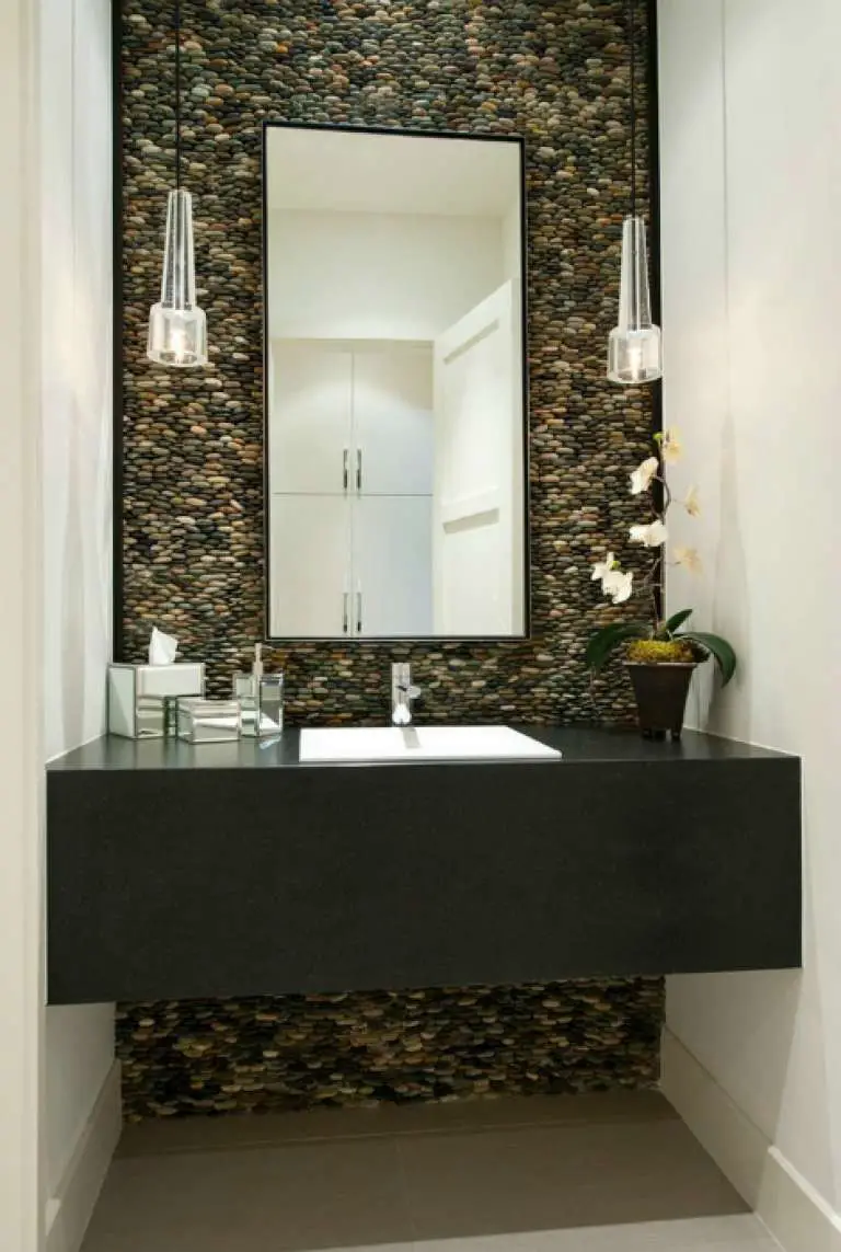 17 ideas del uso de piedras en el diseño para la casa y el jardín