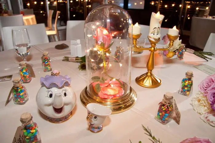 Ideas de mesas para fiestas o bodas inspiradas en Disney