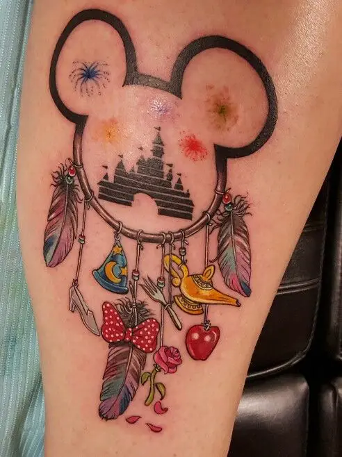 My Disney dream catcher /trinket tatto.: 