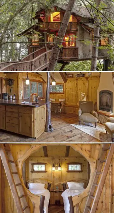 Step inside this fairytale treehouse that's a world away from the hustle and bustle of urban life.: 