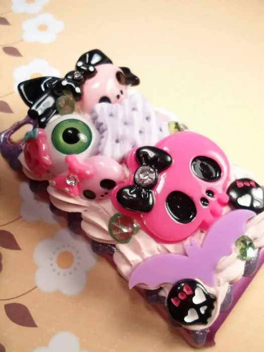 Sweet and Spooky Kawaii Decoden Deco Case for iPod by Lucifurious, .00: 