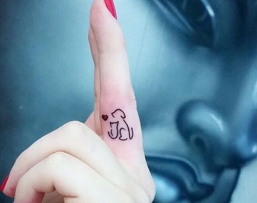 50 Small Finger Tattoos | herinterest.com: 
