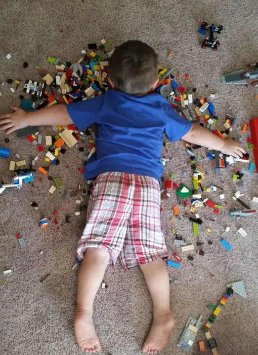 Siestas en Legos. Mi Hijo sea inmortal