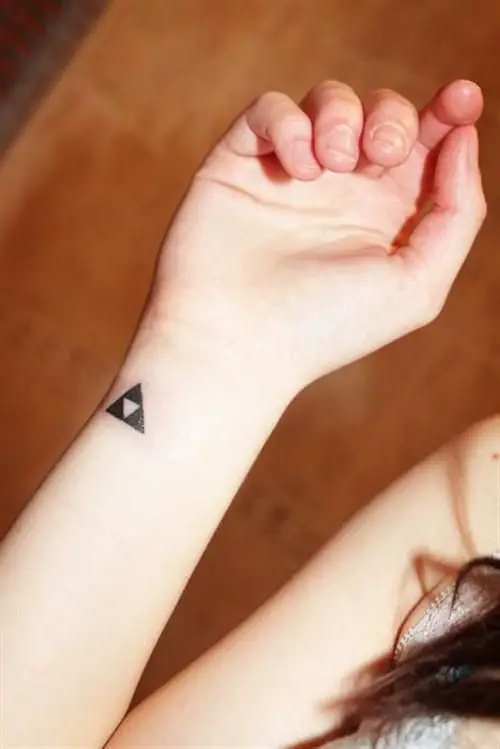 tatuaje Triple triángulo