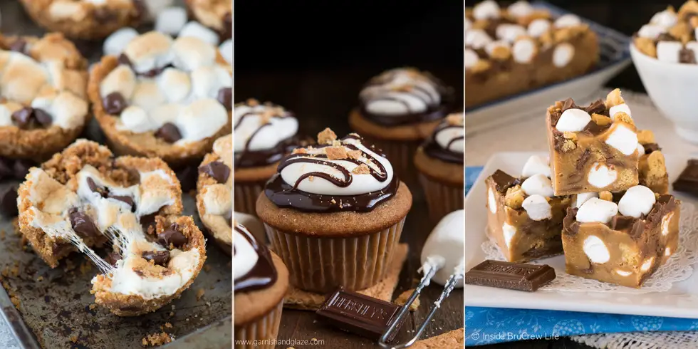 10+ recetas de s’more que te harán adicta a este postre
