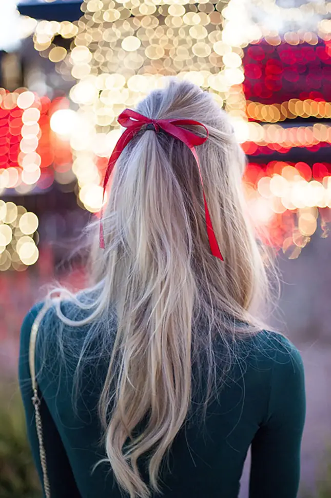 12 Ways to Rock Ribbon in Your Hair via Brit + Co